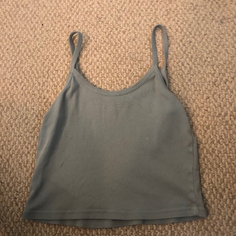 Blue tank top